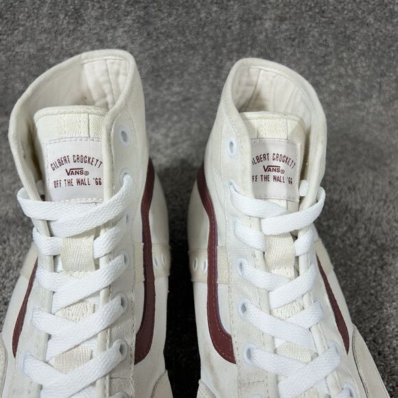 Vans Gilbert Crockett Off The Wall 66 Mens Size 13 White PopCush Athletic Shoes - Picture 4 of 13